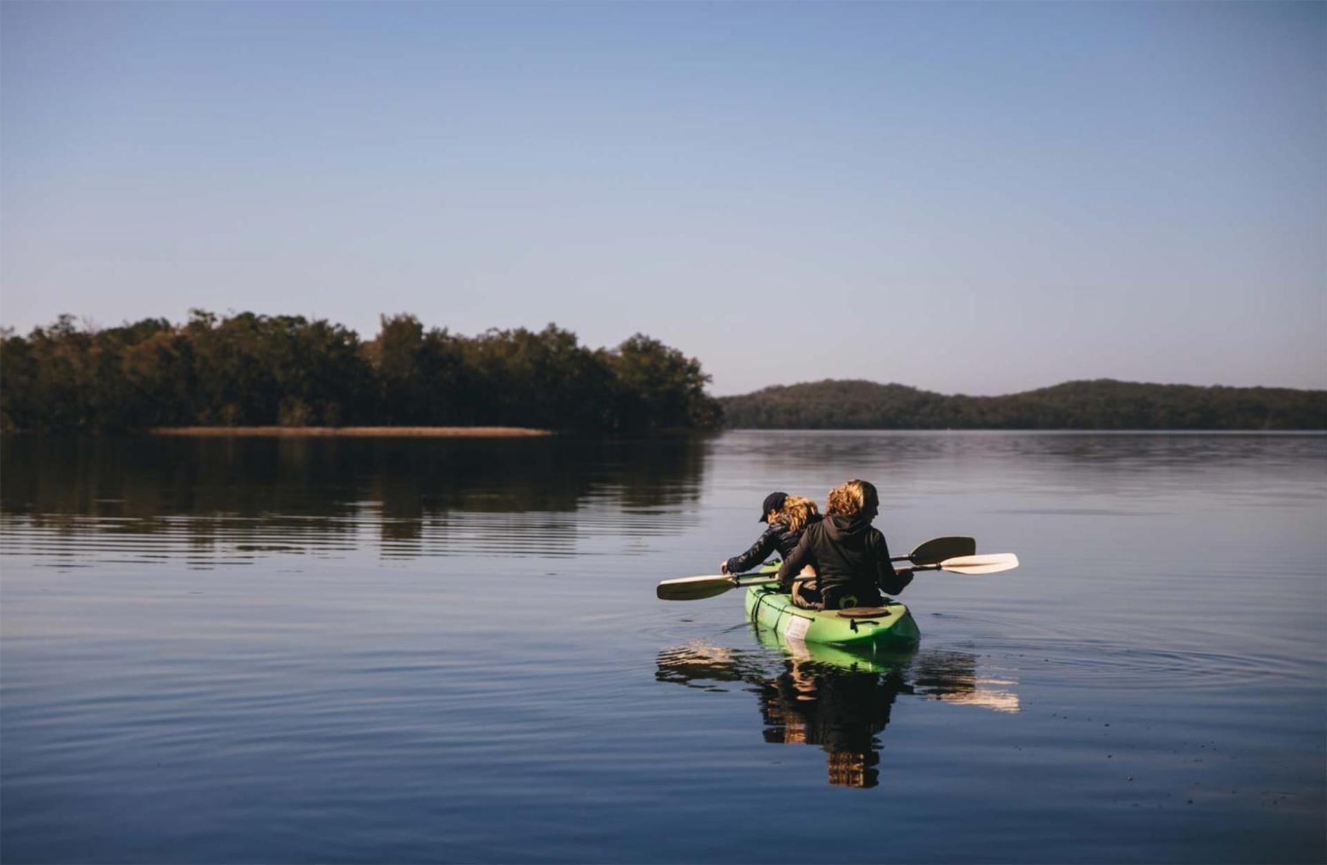 Bombah Point Eco Cottages 불라디라 외부 사진