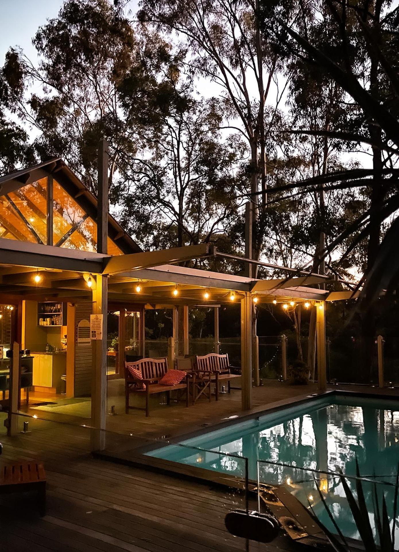 Bombah Point Eco Cottages 불라디라 외부 사진